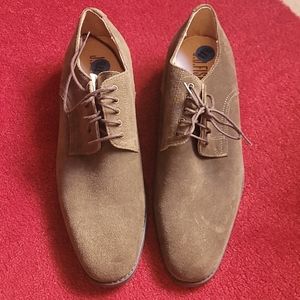 Brand New JD Fisk Men's Lace Up Suede Shoes